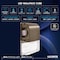 Luxrite Outdoor Dusk to Dawn LED Wall Pack 15/20/25W Up to 3250LM 3CCT 3000K-5000K IP65 Clear, 2PK LR40618-2PK - alternate 8